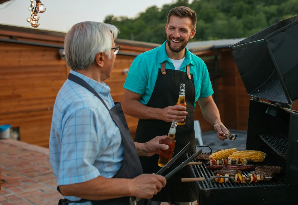 outdoor grill and smoker